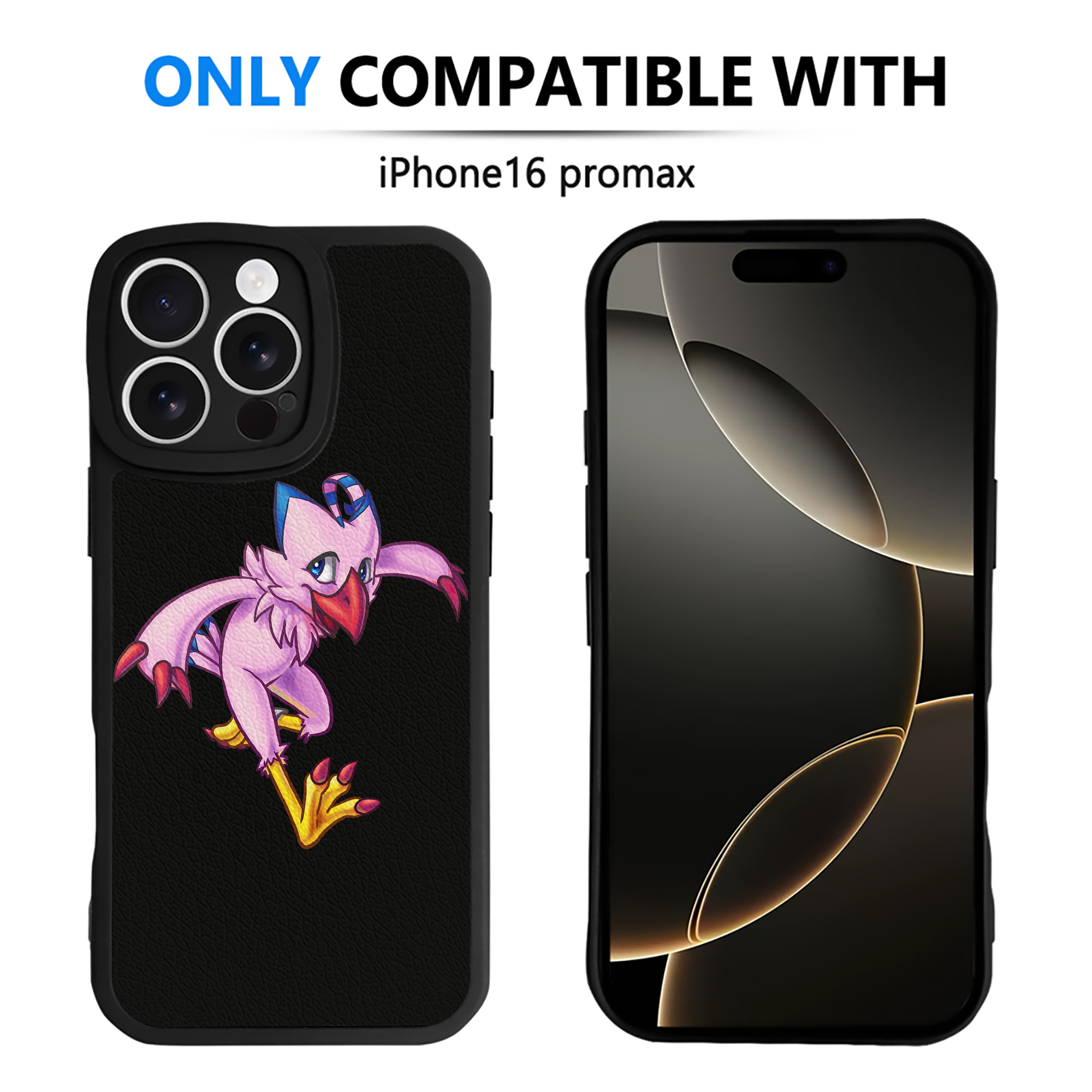 （画像用） Digimon デジタルモンスター/デジモン 【iPhone 16シリーズ対応】シリコンスマホケース（レザー調） 材質：シリコン